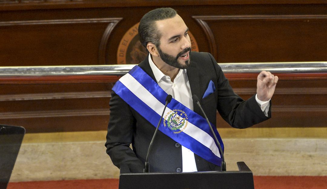 El presidente de El Salvador, Nayib Bukele El presidente de El Salvador, Nayib Bukele