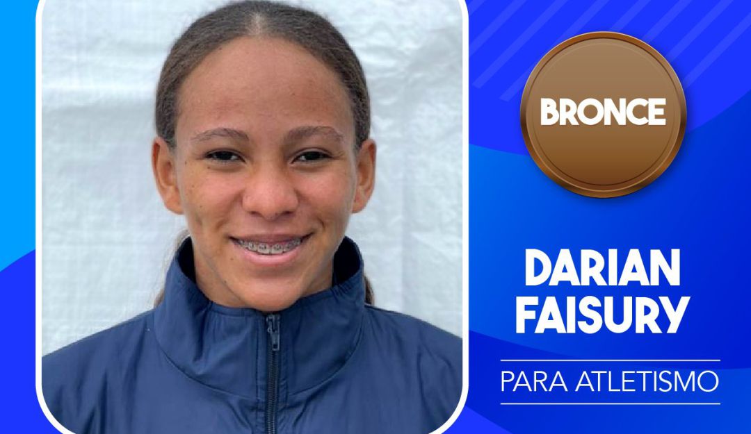Darian Faisury Jiménez, medalla de plata y bronce en los Juegos Paralímpicos de Tokio 2020. Darian Faisury Jiménez, medalla de plata y bronce en los Juegos Paralímpicos de Tokio 2020.