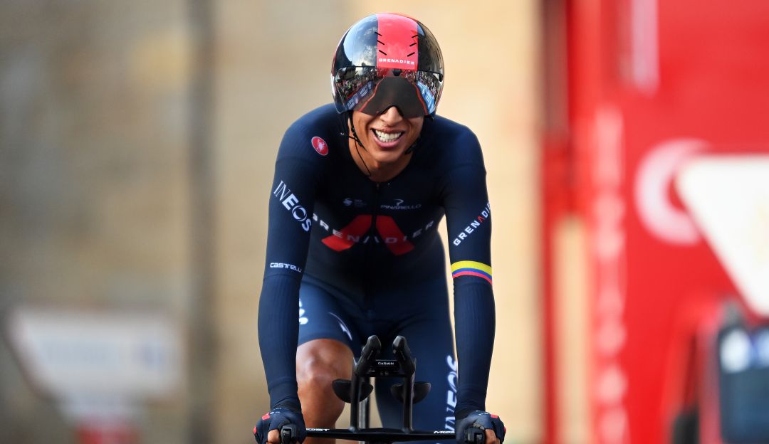 Egan Bernal en La Vuelta a España 2021 Egan Bernal en La Vuelta a España 2021