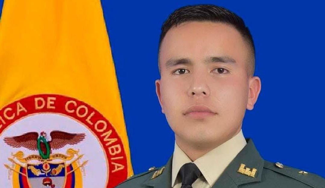 Subteniente Cristián Sebastián Calderón Jaimes del Ejército Nacional, adscrito al Batallón de Ingenieros Agustín Codazzi Subteniente Cristián Sebastián Calderón Jaimes del Ejército Nacional, adscrito al Batallón de Ingenieros Agustín Codazzi