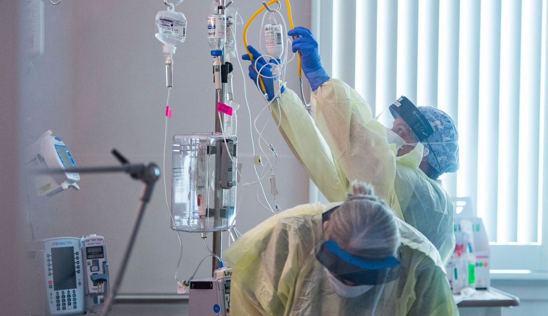 Aumentan los contagios y hospitalizaciones por Covid-19 en Estados Unidos Aumentan los contagios y hospitalizaciones por Covid-19 en Estados Unidos