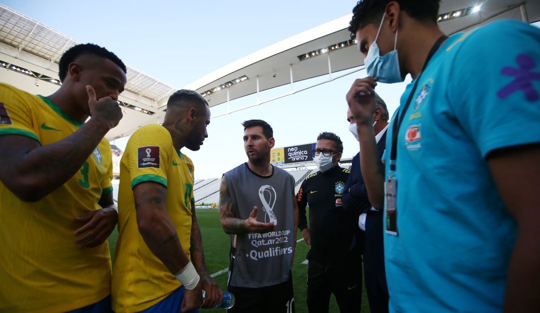 Suspensión de partido Brasil vs. Argentina en las Eliminatorias Suspensión de partido Brasil vs. Argentina en las Eliminatorias
