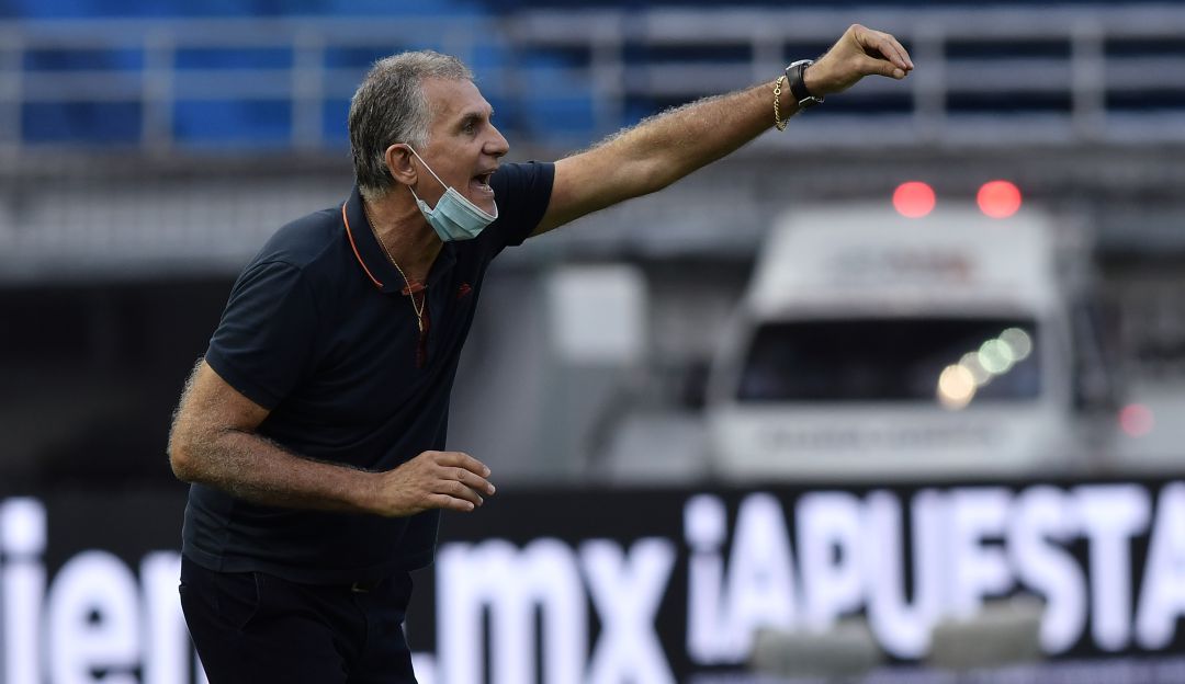Carlos Queiroz dando indicaciones durante su paso por la Selección Colombia. Carlos Queiroz dando indicaciones durante su paso por la Selección Colombia.