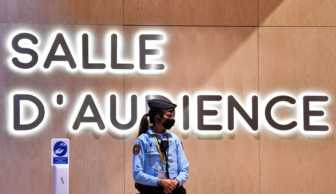 Sala de audiencias en París Sala de audiencias en París