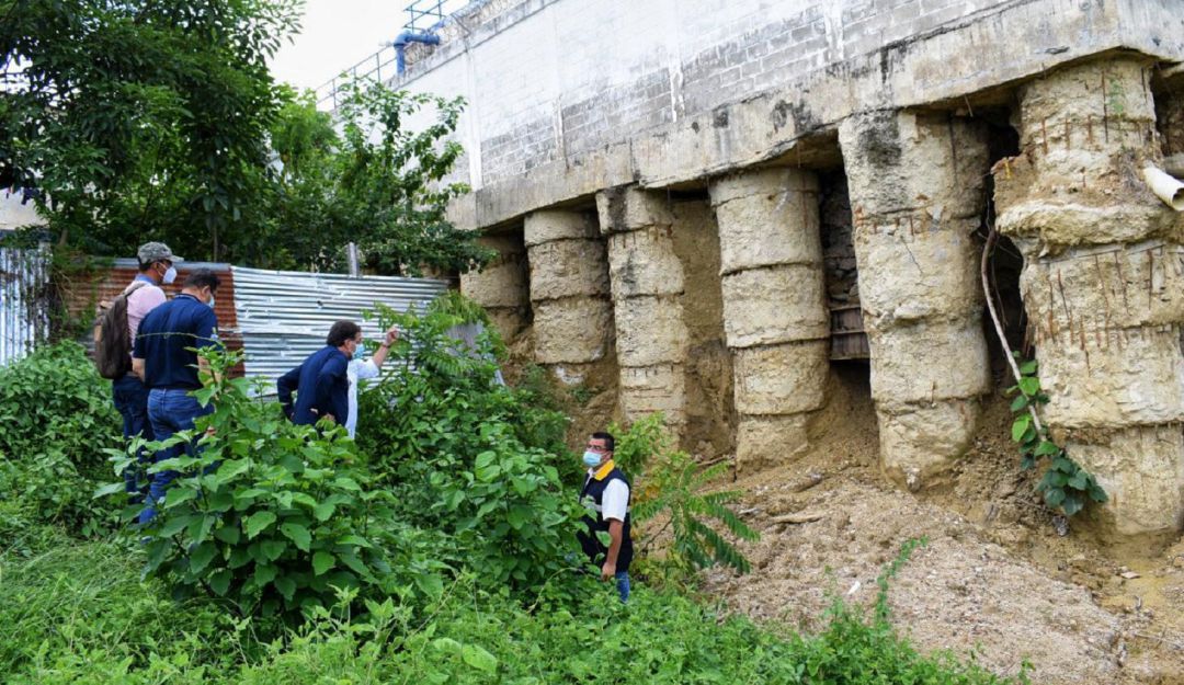 Un fenómeno de remoción de masa por abundante presencia de agua ha provocado el colapso de 123 viviendas del barrio El Prado Un fenómeno de remoción de masa por abundante presencia de agua ha provocado el colapso de 123 viviendas del barrio El Prado
