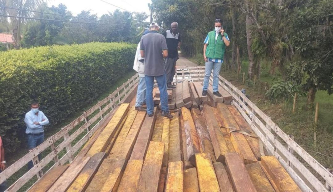 Madera incautada Madera incautada