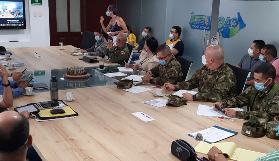 Autoridades analizaron orden público en el Caquetá Autoridades analizaron orden público en el Caquetá