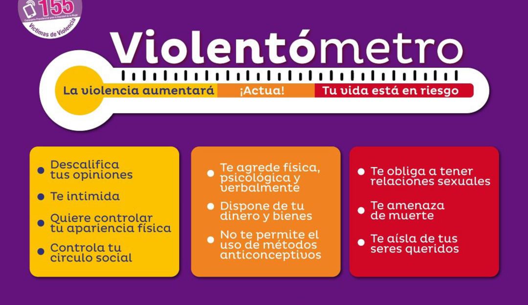 Prevención contra delitos: ¿Qué es el violentómetro y por qué hay que estar alerta ante su cambio? Prevención contra delitos: ¿Qué es el violentómetro y por qué hay que estar alerta ante su cambio?