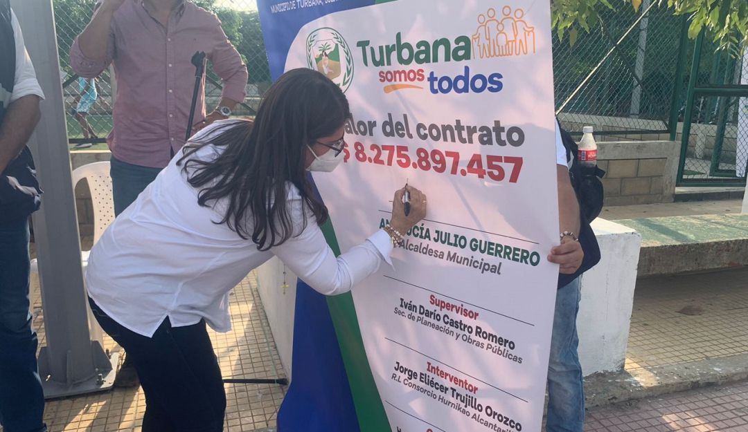 Esta obra fue adjudicada al Consorcio Alcantarillado Turbana y tendrá una inversión de 8.275 millones de pesos Esta obra fue adjudicada al Consorcio Alcantarillado Turbana y tendrá una inversión de 8.275 millones de pesos