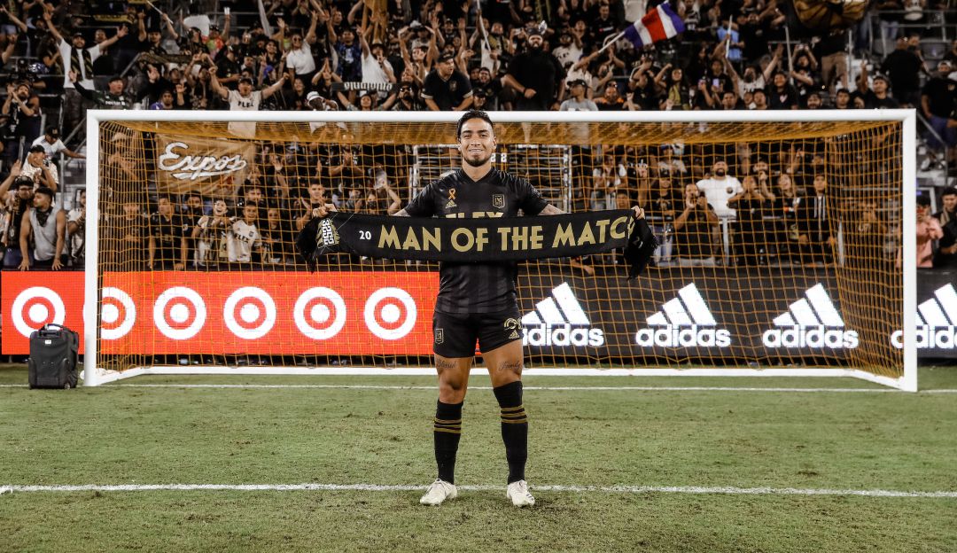 Cristian Arango con Los Ángeles FC luego de su victoria ante Real Salt Lake Cristian Arango con Los Ángeles FC luego de su victoria ante Real Salt Lake