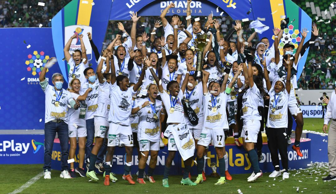 Deportivo Cali campeón de la Liga Femenina 2021 Deportivo Cali campeón de la Liga Femenina 2021