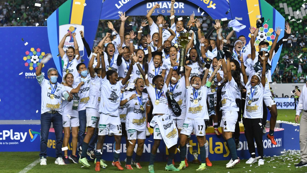 Clubes colombianos con más títulos a nivel masculino y femenino
