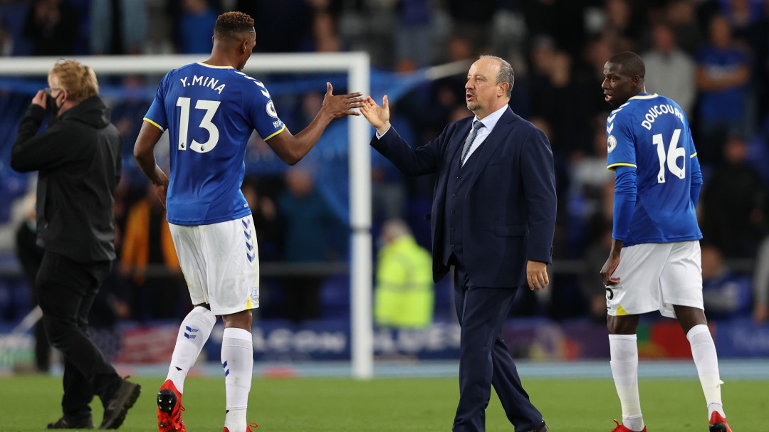 Con Mina los 90 minutos, Everton ganó y es colíder de la Premier League