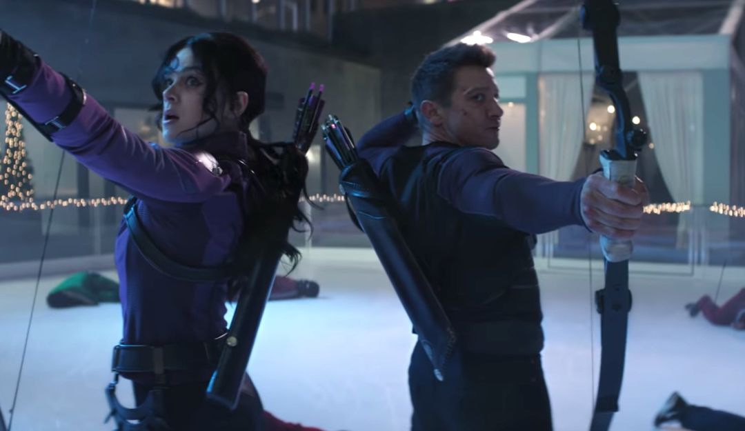 Jeremy Renner como Hawkeke y Hailee Steinfield interpretará a Kate Bishop Jeremy Renner como Hawkeke y Hailee Steinfield interpretará a Kate Bishop
