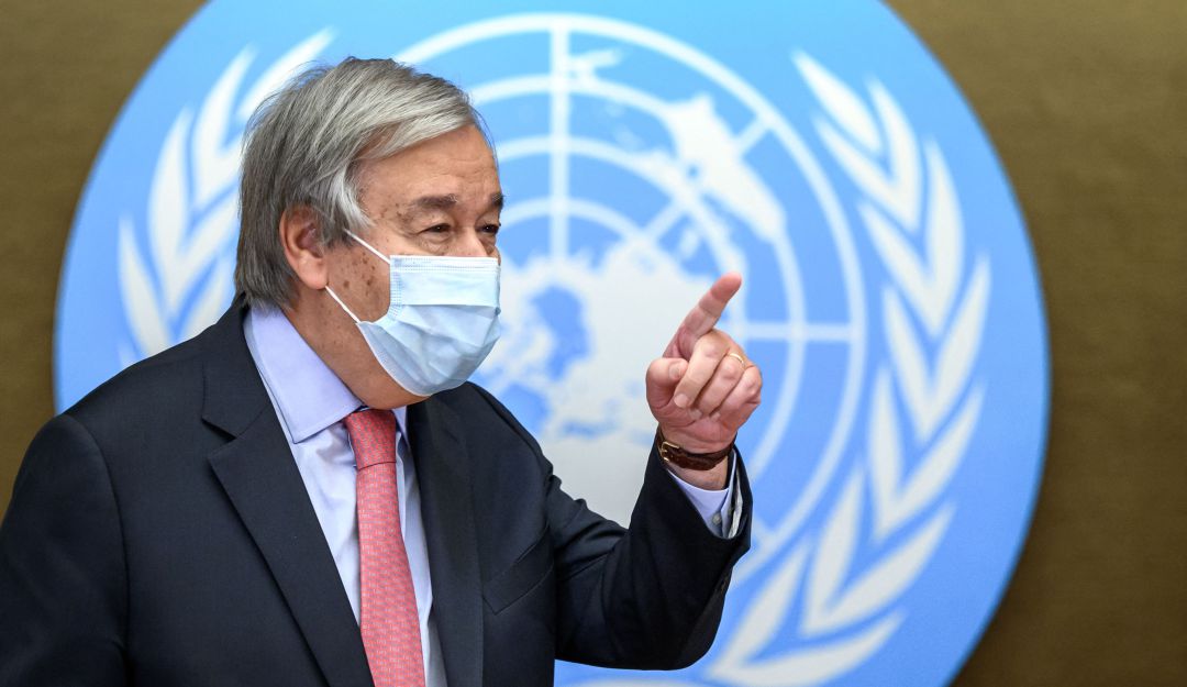El secretario general de la ONU, Antonio Guterres El secretario general de la ONU, Antonio Guterres