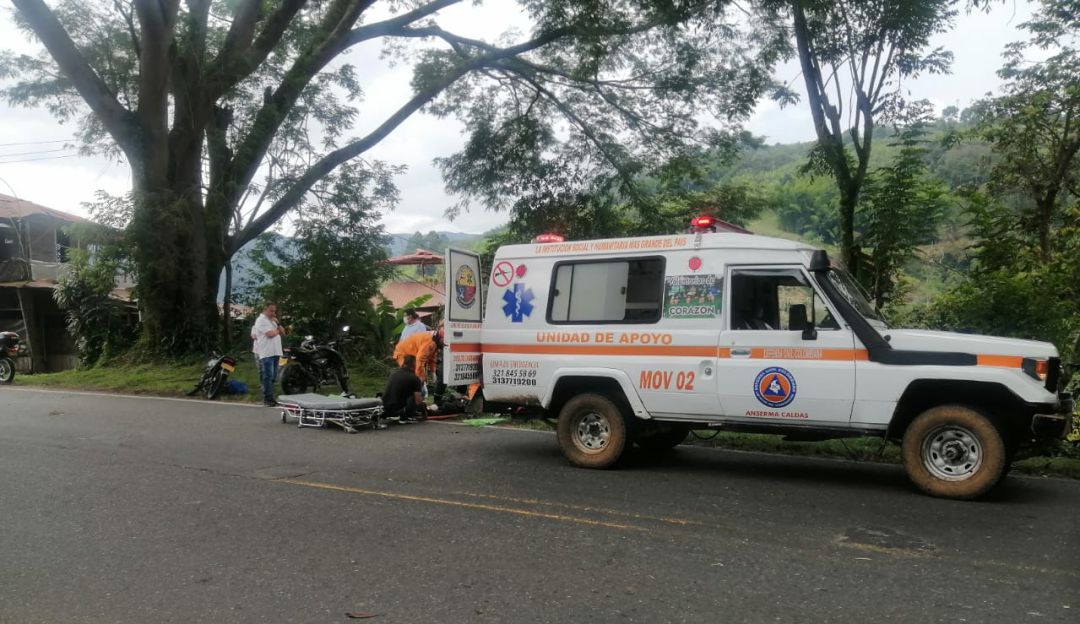 Foto: Enviada desde la Defensa Civil Anserma, Caldas. Foto: Enviada desde la Defensa Civil Anserma, Caldas.