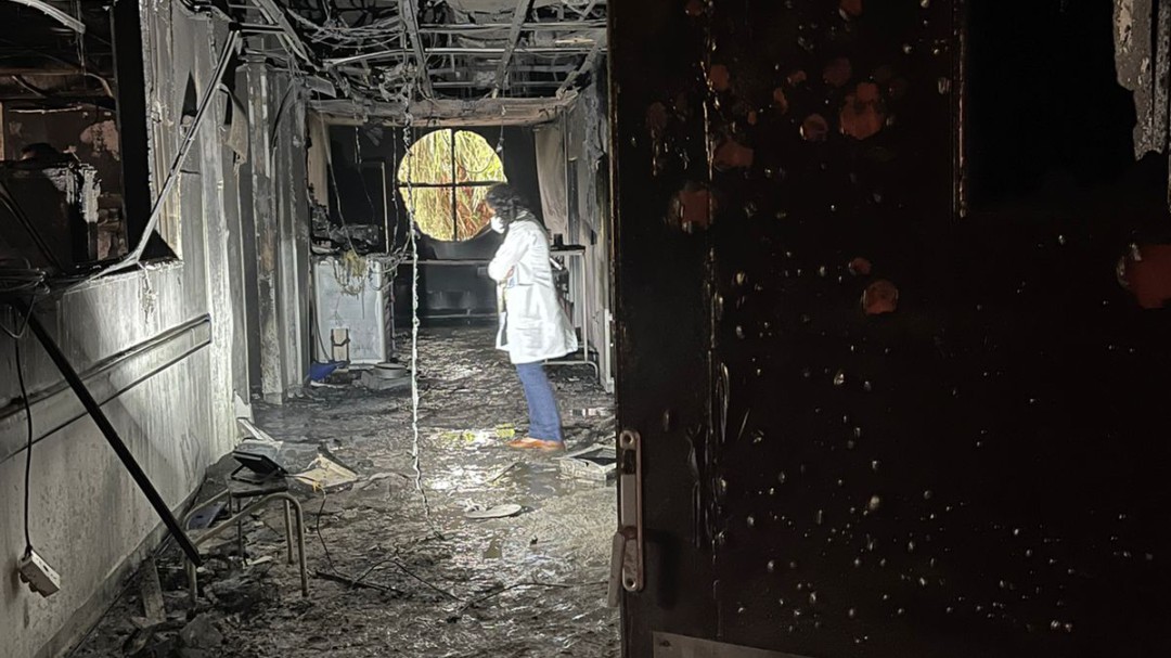 Ley seca y toque de queda luego de incendio del hospital en Villavicencio