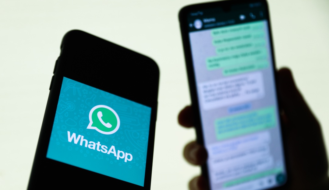 WhatsApp, aplicación de mensajería. WhatsApp, aplicación de mensajería.