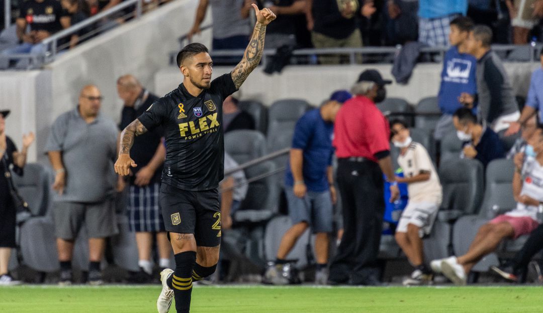 Cristian Arango con Los Ángeles FC en 2021 Cristian Arango con Los Ángeles FC en 2021