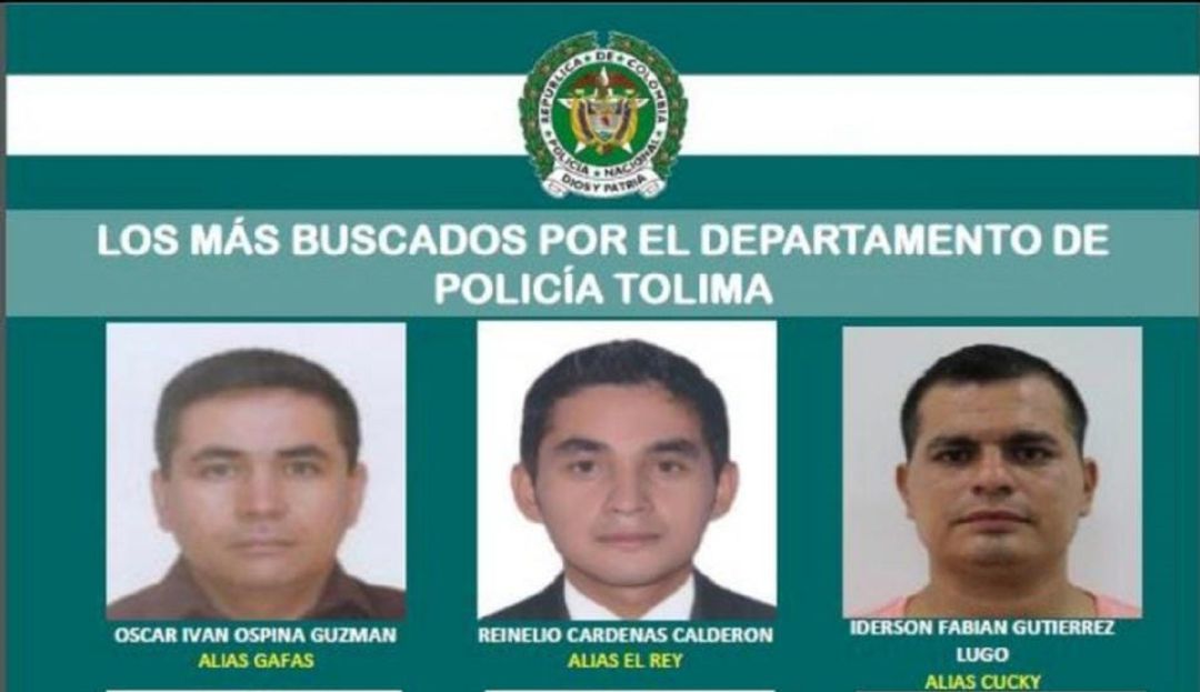 Cartel de las ocho personas más buscadas Cartel de las ocho personas más buscadas