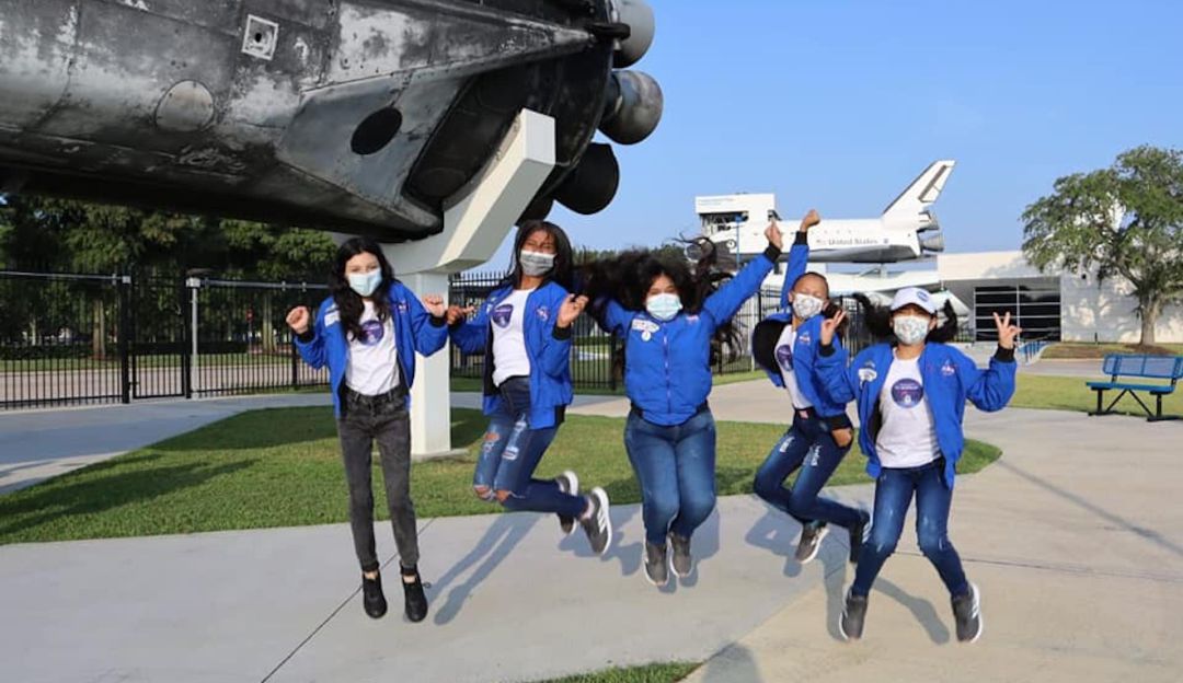 Niñas de Fundación llegaron a la Nasa Niñas de Fundación llegaron a la Nasa