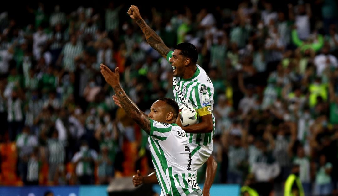 Jefferson Duque celebra su gol durante los 90 minutos. Jefferson Duque celebra su gol durante los 90 minutos.