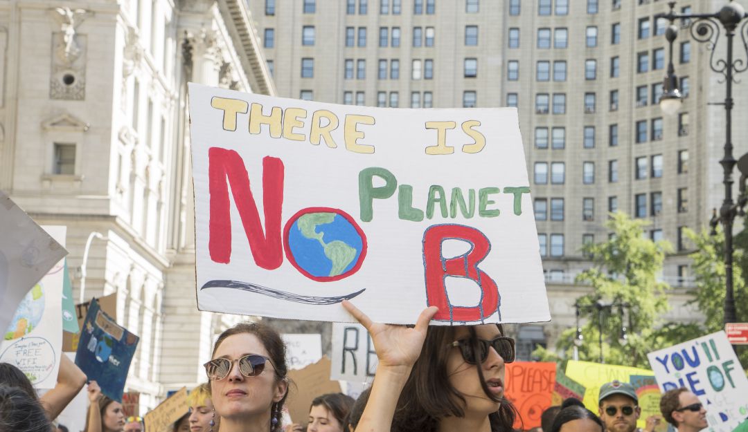 Protesta de jóvenes contra el cambio climático Protesta de jóvenes contra el cambio climático