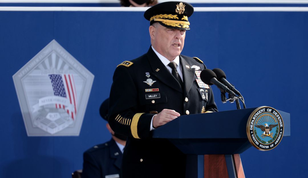 El jefe del Estado Mayor Conjunto de EE.UU., Mark Milley. El jefe del Estado Mayor Conjunto de EE.UU., Mark Milley.