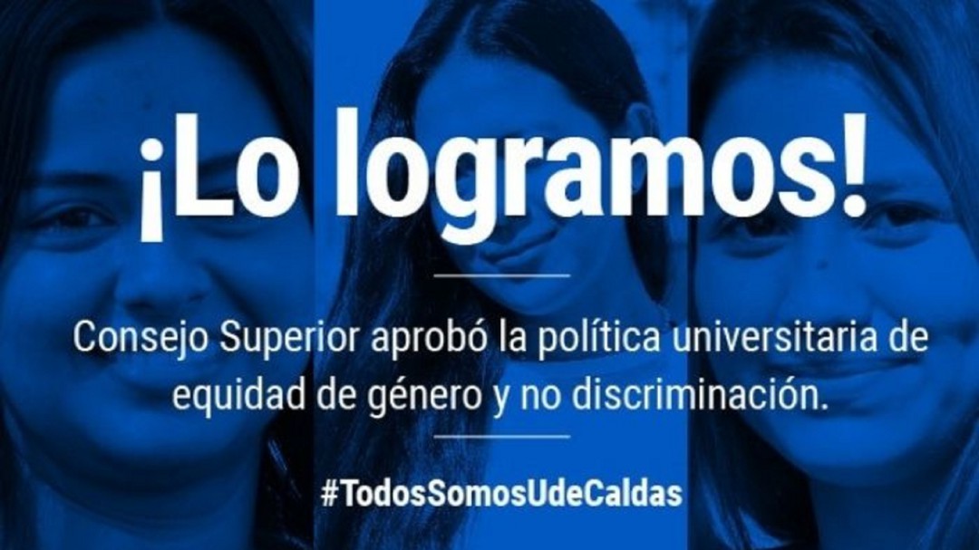 Aprobada Política de Equidad de Género de la Universidad de Caldas