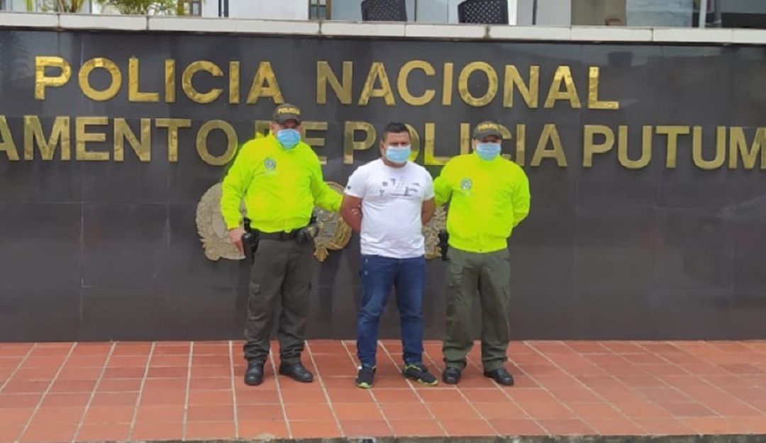 Asegurado alias ‘Morocho’, presunto disidente de las FARC. Asegurado alias ‘Morocho’, presunto disidente de las FARC.