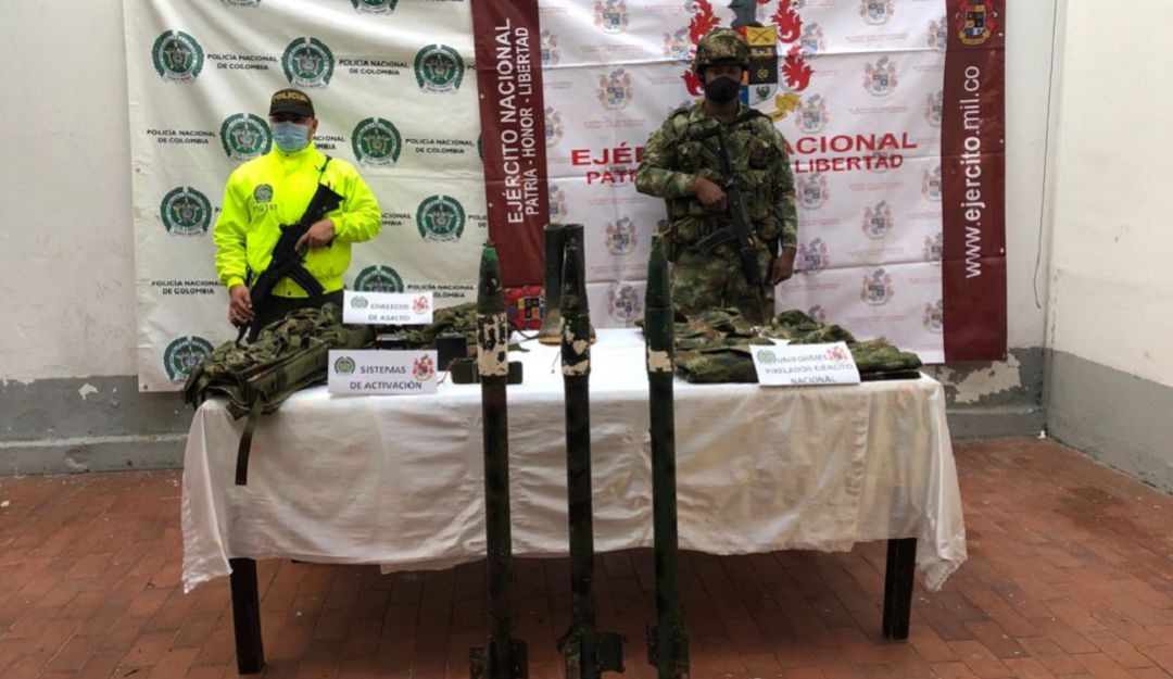 Incautado armamento de guerra a la disidencia de las FARC estructura Jaime Martínez Incautado armamento de guerra a la disidencia de las FARC estructura Jaime Martínez