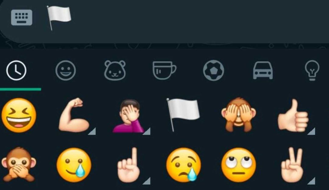 Emoticones en la aplicación WhatsApp Emoticones en la aplicación WhatsApp