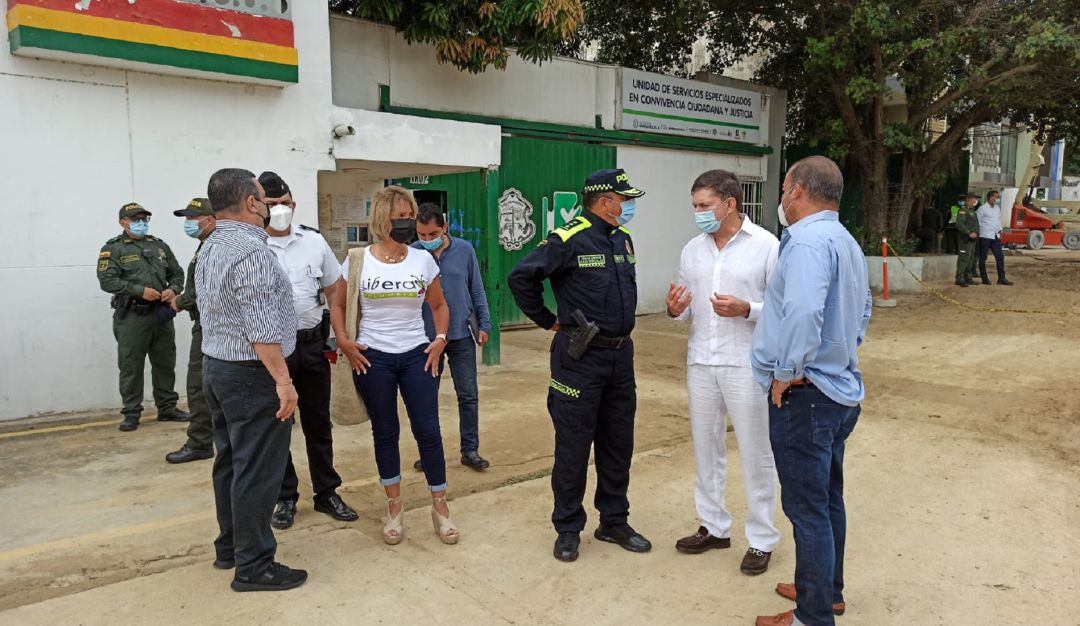 Visita del ministro de Justicia, Wilson Ruiz en Barranquilla Visita del ministro de Justicia, Wilson Ruiz en Barranquilla
