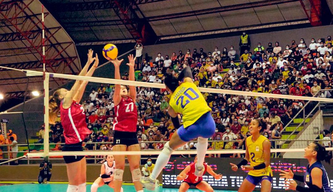 Colombia vs Chile en el Sudamericano de Voleibol 2021 Colombia vs Chile en el Sudamericano de Voleibol 2021