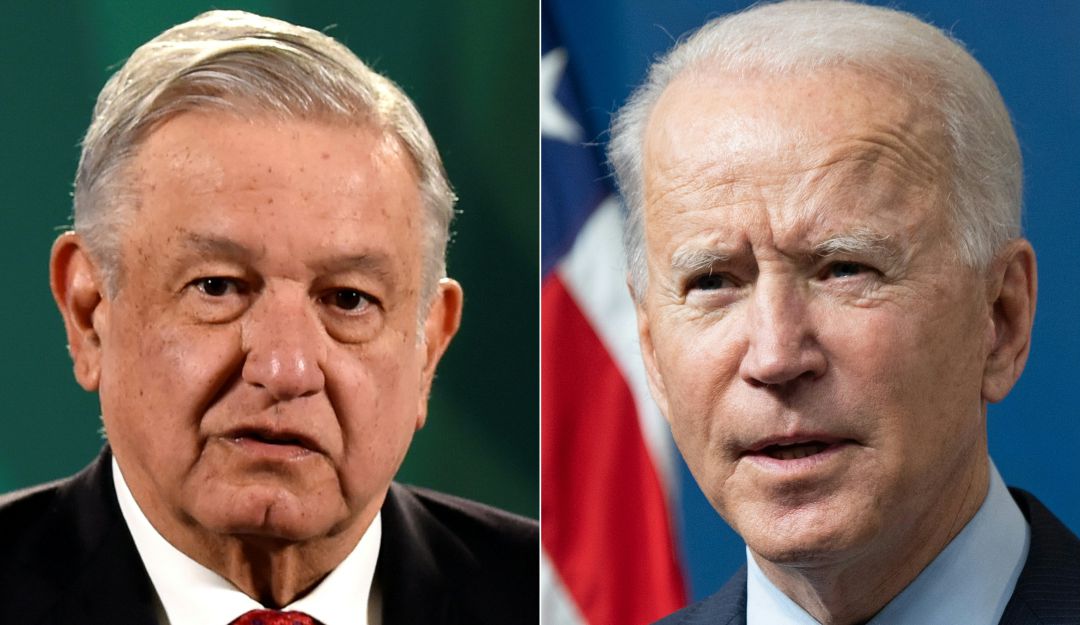Los presidentes Andrés Manuel López Obrador (izq) y Joe Biden (der) Los presidentes Andrés Manuel López Obrador (izq) y Joe Biden (der)
