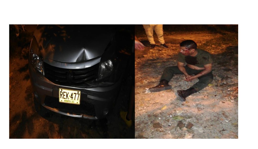 Policía protagonizó accidente en Ibagué Policía protagonizó accidente en Ibagué