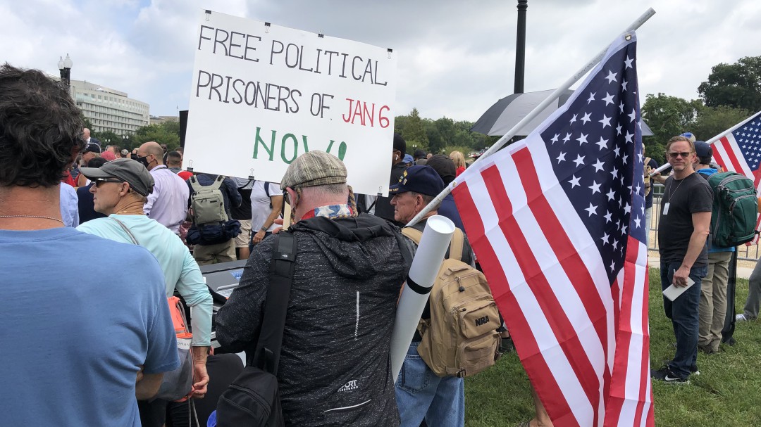 Seguidores de Donald Trump protestaron frente al Capitolio en EE.UU.