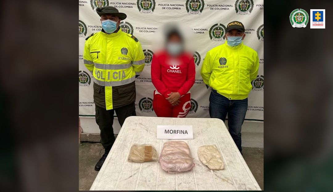 Captura mujer que utilizó a su hijo para transportar morfina Captura mujer que utilizó a su hijo para transportar morfina