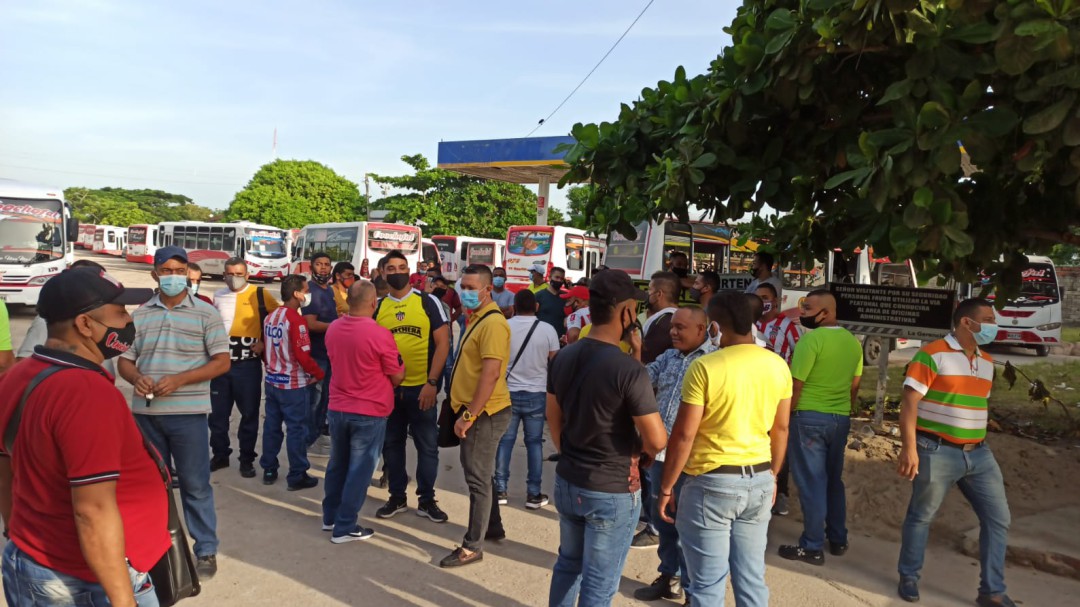 Conductores en Barranquilla convocan protesta para este lunes