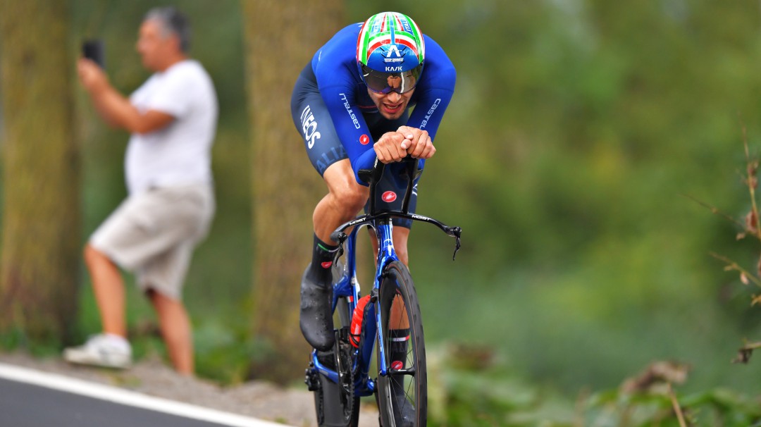 Filippo Ganna revalida su título mundial de contrarreloj