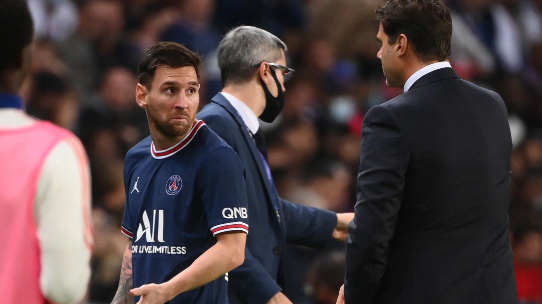 Video: Agónico triunfo del PSG y Messi se enojó con el técnico Pochettino