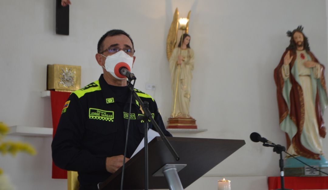 Director de la Policía, general Jorge Luis Vargas, desde Neiva Director de la Policía, general Jorge Luis Vargas, desde Neiva