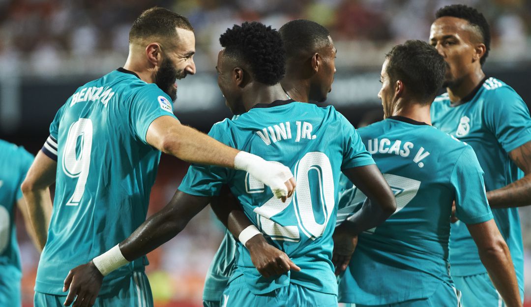 Valencia 1 - 2 Real Madrid en 2021 Valencia 1 - 2 Real Madrid en 2021