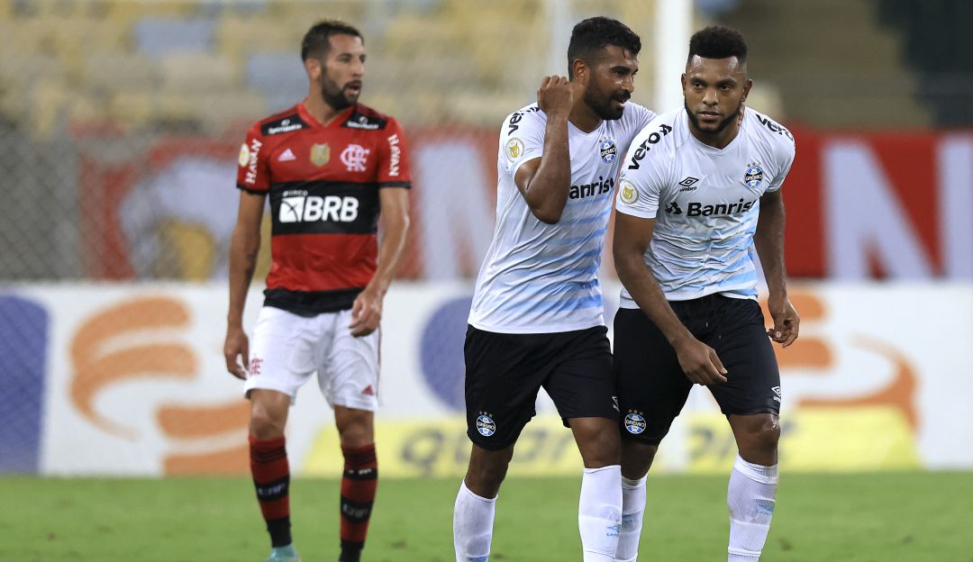 Flamengo 0 - 1 Gremio en Serie A de Brasil en 2021 Flamengo 0 - 1 Gremio en Serie A de Brasil en 2021