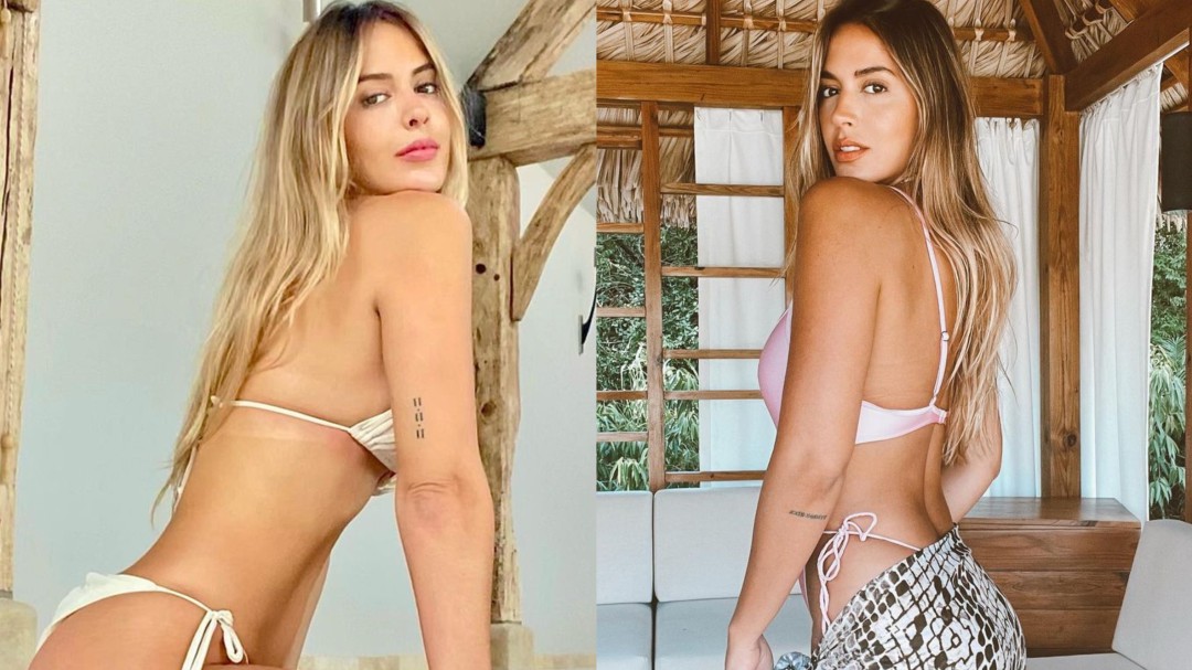 Shannon de Lima mostró tatuaje en su espalda y sus fans miraron más abajo
