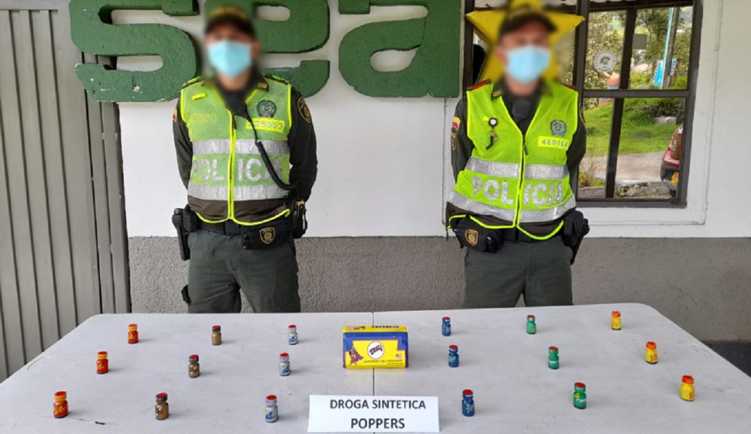 Foto: Enviada desde la Policía Metropolitana de Manizales. Foto: Enviada desde la Policía Metropolitana de Manizales.