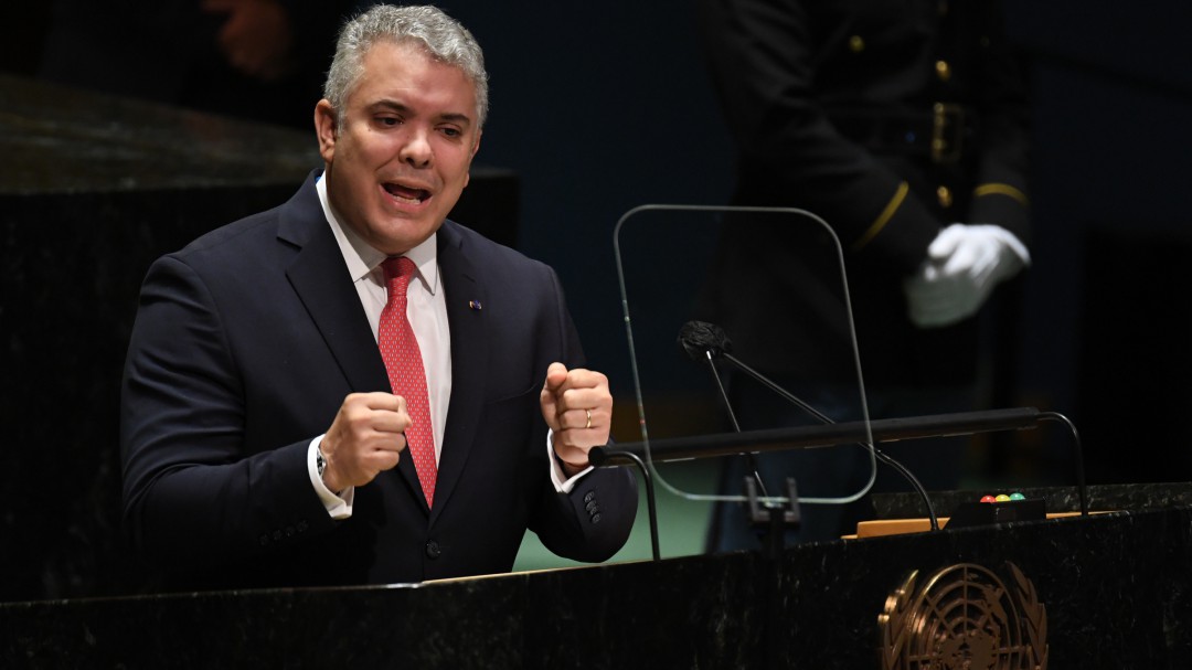 "La paz no tiene dueño, ni le pertenece": Presidente Duque