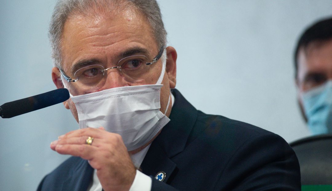 Marcelo Queiroga, ministro de salud de Brasil. Marcelo Queiroga, ministro de salud de Brasil.