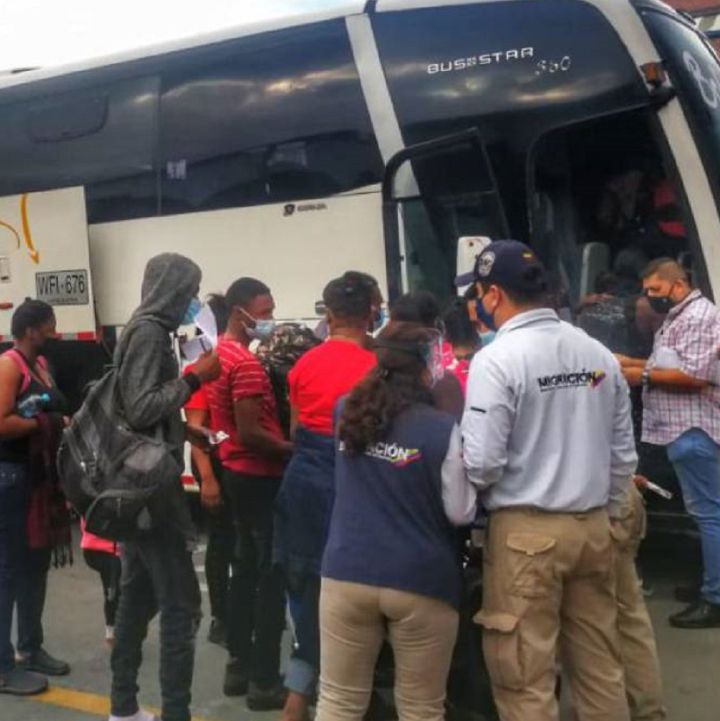 Migración Colombia investiga procedencia de haitianos sorprendidos en Cesar