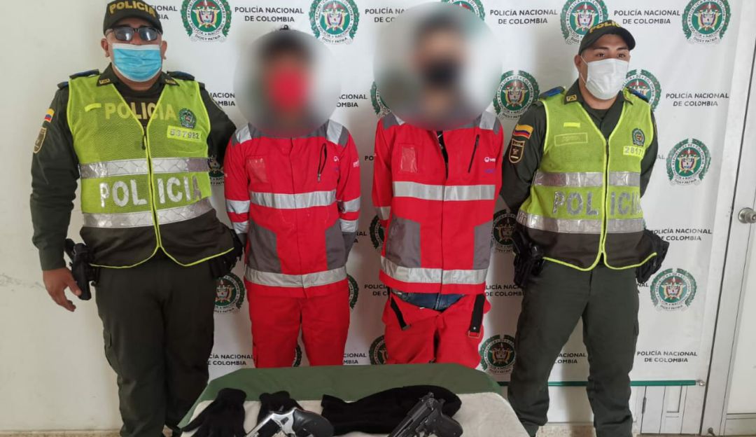 Capturados por intento de robo Capturados por intento de robo